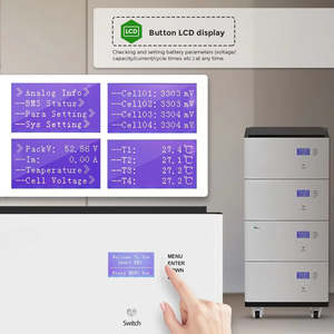 51.2V 300Ah <b>Battery</b> <b>48V</b> Stackable Lithium Solar Energy System IP65 CAN Home Storage White 15kWh Power Split NEHC0009 200Ah Lithi - Product Image 3