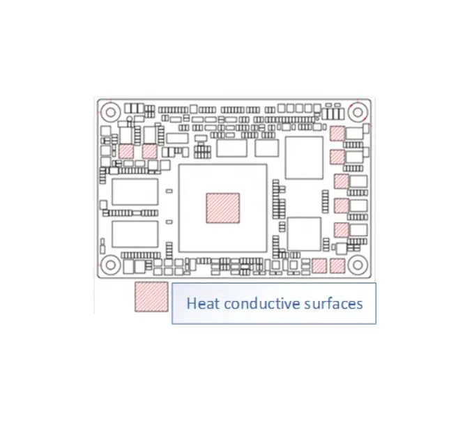 Neue 84mm*55mm Zwei-Core 2K2000-Prozessor COM-Express Mini eingebettete Motherboard 4GB DDR4 SATA Festplatte VGA Ethernet Desktop