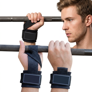 Bandes de Soutien Poignet Unisexe Haute Qualité, Robustes, Légères et Ajustables pour Fitness et Musculation (Sangles de Puissance pour Haltères) - Product Image 1