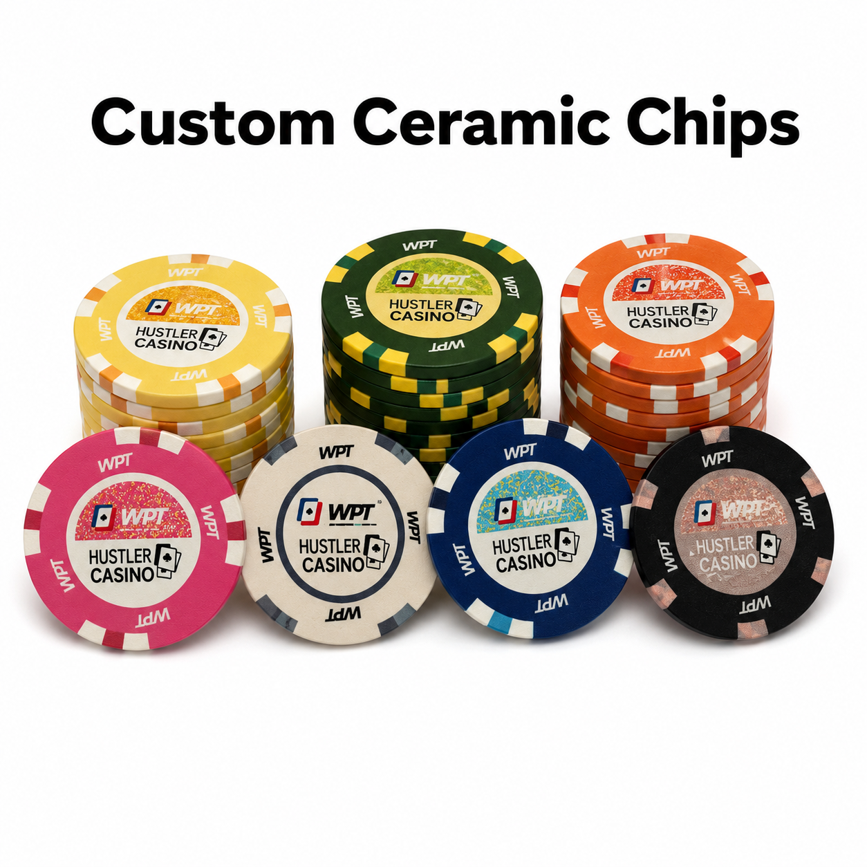 高品質 wptポーカーチップ ：プロのゲーム愛好家のために