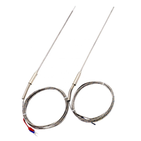 Sonde de température blindée PT100 en platine haute précision, anti-brûlure, avec câble blindé, personnalisable OEM/ODM, IP20