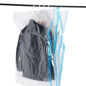 Nieuwe Hangende Vacuüm Opbergzakken Speelgoed Opbergbad Plastic Kleding Kast Organizer Opslag - Product Image 1