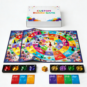 Professional OEM Board Game Factory Custom Card Game Printing Full Set Components Portable Gift <b>Box</b> Packaging Solution - Product Image 5