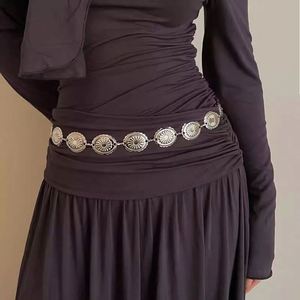 New Bohemian High-End Fashion Women's Dress Pants Vintage Ethnic Style <b>Waist</b> <b>Chain</b> All-Match Metal Belt Sexy Body Jewelry Alloy - Product Image 6