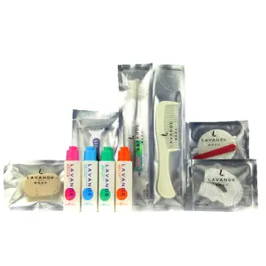 5 Star Hotel Wholesale Travel Kits Disposable Paper Packing Hotel Amenities Sets
