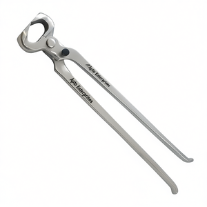 Kit d'outils de fermeur en acier inoxydable Apto Enterprises pour la coupe des sabots, incluant des pinces et des instruments chirurgicaux vétérinaires - Product Image 1
