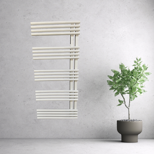 Designer blanc brossé <span class=keywords><strong>petit</strong></span> porte-serviettes en acier inoxydable Offset chauffage central <span class=keywords><strong>radiateur</strong></span> <span class=keywords><strong>de</strong></span> <span class=keywords><strong>salle</strong></span> <span class=keywords><strong>de</strong></span> <span class=keywords><strong>bain</strong></span> avec systèmes CVC pièces - Product Image 5