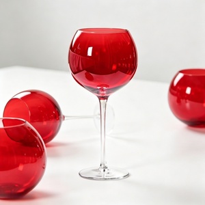 Copa de Vino Tinto de Cristal sin Plomo, Copa de Vino de Moda, Copa para Licores, Flauta de Champán, Copa Hanap, Utensilios de <span class=keywords><strong>Bar</strong></span> - Product Image 5