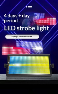 Luz Estroboscópica de 960 LED de 8+8 Segmentos a Todo Color para Instalación en Bares, Proyectos, Discotecas, Sistemas de Iluminación para Entretenimiento, Iluminación para Fiestas - Product Image 4