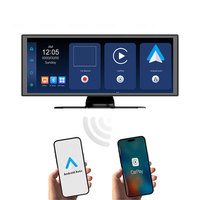 Écran portable CarPlay H818D de 11,26 pouces, caméra embarquée DVR, écran intelligent pour voiture, écran de voiture avec CarPlay et Android Auto, moniteur de voiture