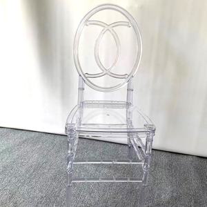 Chaise <span class=keywords><strong>Prince</strong></span> transparente acrylique cristal chaise de mariage pour dîner - Product Image 4