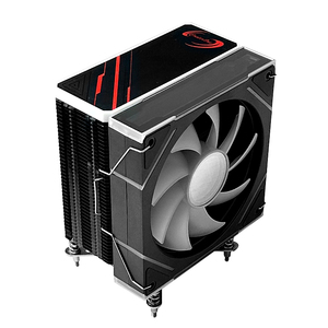 QiuzAim RGB CPU Cooler 6 Heat Pipes 120mm PWM Fan 160W TDP 20dB ARGB Sync Universal <b>Bracket</b> for LGA Processors Processors - Product Image 5
