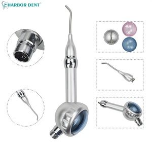 2/4 trous dentaire Air eau polisseuse <span class=keywords><strong>Jet</strong></span> flux d'air outil de nettoyage des dents Turbine Source d'alimentation hygiène buccale prophylaxie équipement de polissage - Product Image 3