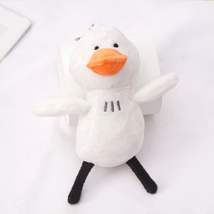 قلادة شهيرة لعام 2021 على شكل بطة وباندا من القطيفة مناسبة للجنسين، ألعاب قطنية ناعمة للأطفال الصغار للعب، حيوانات محشوة من مواد آمنة - Product Image 2