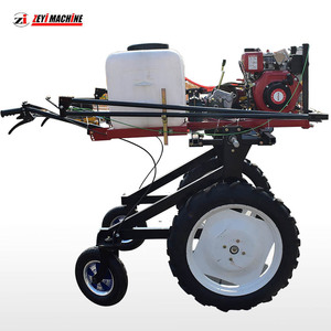 Pulverizador de tierras de cultivo autopropulsado empujado a mano y vehículo rociador automático - Product Image 5
