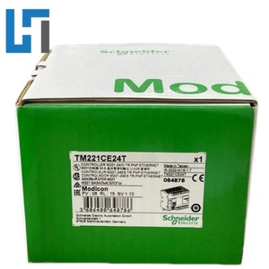 โมดูล PLC ของแท้ใหม่ TM221CE24T Modicon M221มีตัวควบคุมตรรกะการเขียนโปรแกรม PLC TM221CE24T คลังสินค้า - Product Image 1