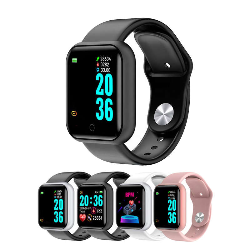 Hot selling reloj intelligent health smart watch y68S D20S health fitness tracker smart wristband y68 d20 smartwatch