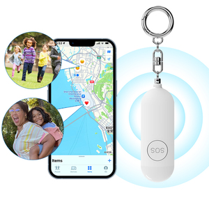 Alarme personnelle portable rechargeable pour la défense personnelle, la sécurité et les situations d'urgence, pour les personnes âgées/les femmes, compatible avec iOS et Android - Product Image 2