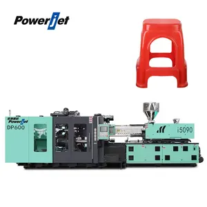 Powerjet Automatische Plastic Stoel Tafel Maken Spuitgietmachine Hydraulische Injectie Machine Prijs