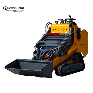 Chargeuse compacte sur chenilles triangulaires CE/EU/EPA HS530 avec moteur Runtong, machine <span class=keywords><strong>de</strong></span> construction, poids <span class=keywords><strong>de</strong></span> la machine 1330 kg, <span class=keywords><strong>prix</strong></span> compétitif - Product Image 1