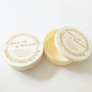 ECO-friendly bamboo containers small bamboo box disposable round wooden box container