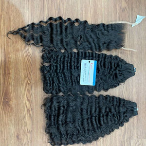 <b>Best</b> Bundle Deal Burmese Curly Weft Hair 100% Raw Vietnamese Hair No Synthetic No tangle Ready to Ship Wholesale - Product Image 1