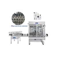 Equipo automático de llenado y tapado de champú de seguimiento Aile, máquina de línea de producción de ungüento de crema cosmética
