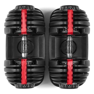 BunnyHi YL025 可変式 10-50kg マルチウェイトダンベルセット 24kg <span class=keywords><strong>40kg</strong></span>ウェイトダンベル ホームユース ラバースチール素材 - Product Image 6