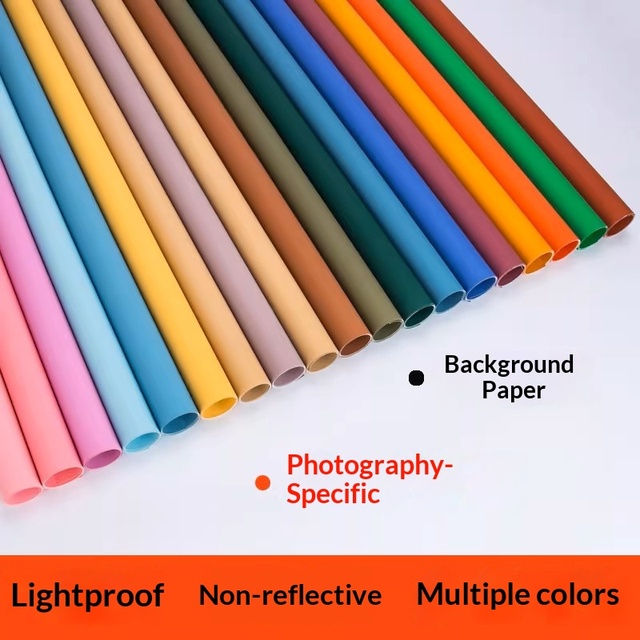 Large Format Seamless Paper Backdrop 2720*10000mm  Ideal for Portrait and Ecommerce Photo Studio