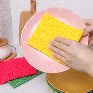 Chiffons de nettoyage ménager, chiffons de nettoyage de cuisine, brosses à vaisselle anti-graisse, éponges et tampons à récurer - Product Image 4