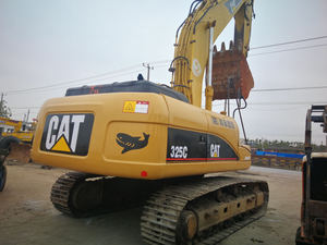 Excavadora Usada Cat325C de 20 Toneladas, Motor Original, Peso Operativo de 20 Toneladas, Pocas Horas de Trabajo, Motor Principal, Excavadora Grande de Segunda Mano - Product Image 3