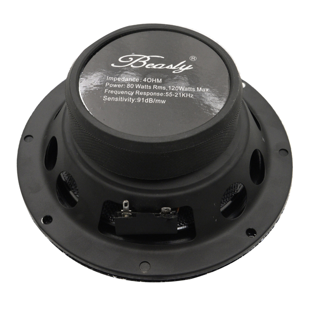 Hot Selling 6.5 Inch Wave Fiber Cone Full Set Car Speaker for Retails