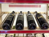 Crémaillère à vin thermo-régulée en acier inoxydable, tendance, écologique, pour le stockage de vin à domicile/villa (100-200 bouteilles)
