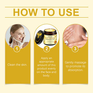 Produits de soin de la peau personnalisés à étiquette privée, crème éclaircissante naturelle pour le <span class=keywords><strong>visage</strong></span>, crème hydratante pour le <span class=keywords><strong>visage</strong></span> et le corps, crème blanchissante au venin d'abeille - Product Image 4