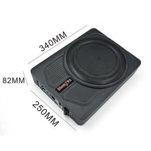 มิวสิคไฟร์ซับวูฟเฟอร์ติดรถยนต์ขนาด 10 นิ้ว 12V โมโนอลูมิเนียมอัลลอยด์ กล่องลำโพงอัพเกรดเสียงกำลังสูง - Product Image 2