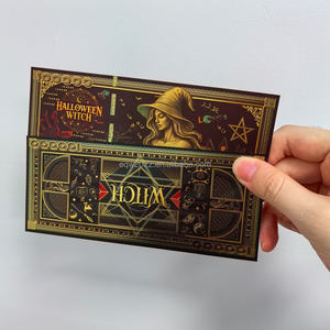 Gratis Verzending Halloween Collectie Geschenk Heks Polymeer Goudfolie Geplateerd Bankbiljet Plastic Bankbiljet - Product Image 3