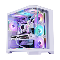 Boîtier PC Gaming AntarcChill ATX Full Tower en Métal avec Écran HD et Fenêtre Latérale - Conception OEM de Précision, Stock Disponible