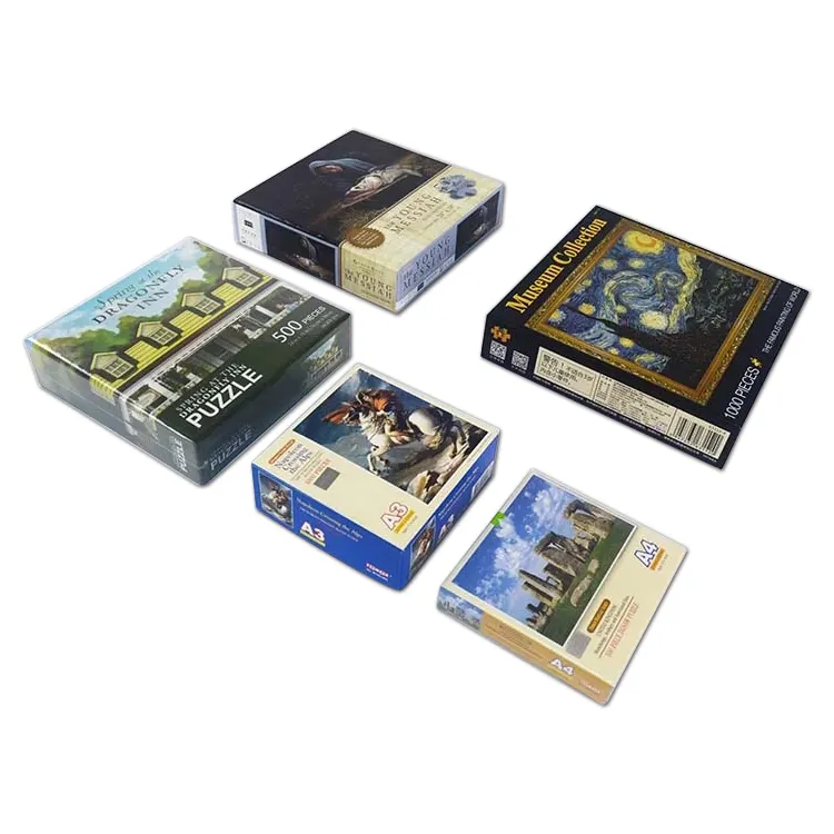 Custom Paper Jigsaw Puzzle Wholesale 1000 500個Game Puzzle