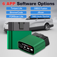Escáner OBD2 Vgate VLinker FD+ BLE4.0 para FORScan, Herramienta de Diagnóstico Fija, Lector de Códigos de Auto para Android, iOS y Windows