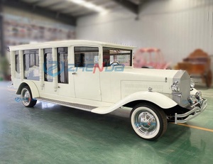 Classic White Rolls Funeral Hearse New Customised High Quality Electric Funeral Hearse Cart Special Transportation - Product Image 4