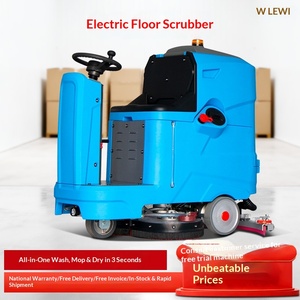 Small <b>floor</b> scrubber factory workshop industrial <b>floor</b> scrubber <b>floor</b> <b>cleaning</b> <b>machine</b> supermarket single wipe <b>machine</b> - Product Image 1