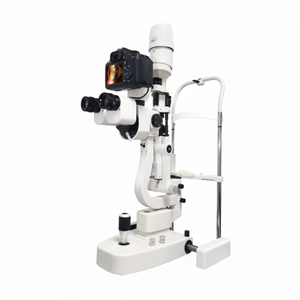 SS fabricación precio de fábrica de binocular portátil lámpara de hendidura microscopio digital lámpara de hendidura... - Product Image 1