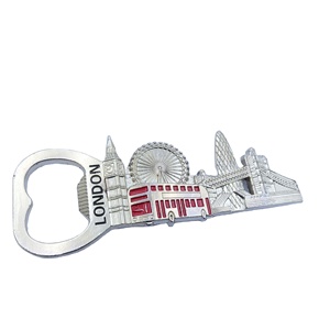 <span class=keywords><strong>London</strong></span> <span class=keywords><strong>Tower</strong></span> 3D Souvenirs UK Vintage Silver Productos más vendidos Abridor de botellas de vino Canadá Imanes tridimensionales para nevera - Product Image 3