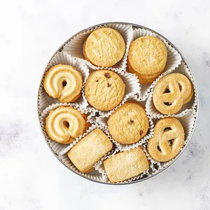 Trung Quốc Snack sản phẩm thực phẩm Đan Mạch bơ cookie và bánh quy trong tin