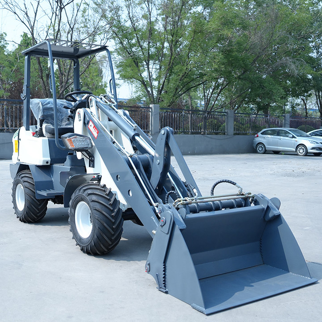 China Manufacturer Wheeled Electric Four Wheel Drive Loader Farm Hydraulic Wheel Loader Earth Moving Machinery Wheel Loader