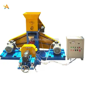 100 Kg/h Animal Feed Pellet Making Machine Factory Floating Fish Feed Extruder Maker Equipment