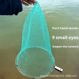 <span class=keywords><strong>Tête</strong></span> de <span class=keywords><strong>épuisette</strong></span> solide verte à double anneau, résistante à l'abrasion, pour la pêche à la <span class=keywords><strong>carpe</strong></span> en eau douce en extérieur - Product Image 6