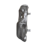 Bouclier thermique de collecteur d'échappement de pièces d'auto EC8 pour Peugeot 408 Citroen C4L OE 9801072680
