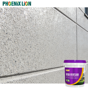 MLIDA Pittura Effetto Pietra Naturale Impermeabile Resistente alle Intemperie Rivestimento Esterno Effetto Granito per Edifici - Product Image 4