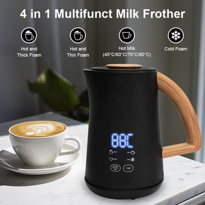 Mousseur à lait pour café en vente chaude avec art latte, chocolat chaud, cappuccino, température réglable, mousseur à lait - Product Image 2